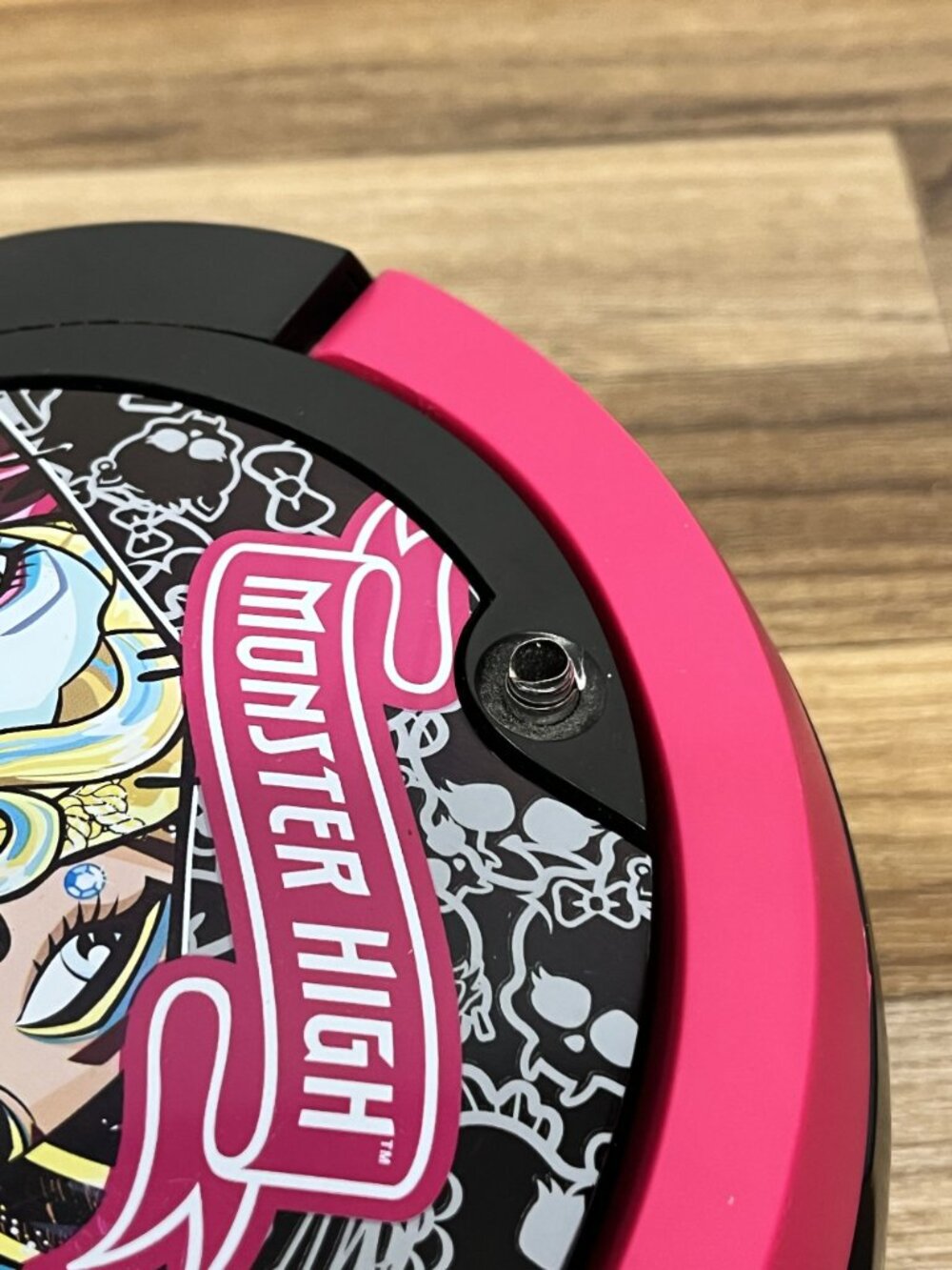 Monster High Pink CD Boombox Portable Player Radio 56049-TRU 2014 TESTED WORKS - Picture 11 of 12